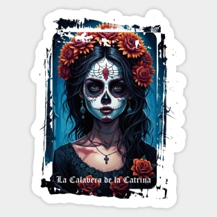 La Calavera de la Catrina Sticker